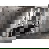 Mexen Lunar душ кабина врата дясна 85 x 80 см, прозрачна, черна - 834-085-080-70-00-P