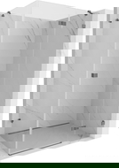 Mexen Lunar кабина за душ с отваряща се врата, дясна, 85 x 70 cm, прозрачна, тъмен метал - 834-085-070-95-00-P