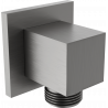 Mexen Cube ъглово присъединяване, четка Gun Gray - 79340-66