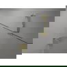 Mexen Lunar кабина за душ лява 85 x 80 см, прозрачна, златна - 834-085-080-50-00-L