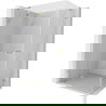 Mexen Lunar лява душ кабина с врата 95 x 90 см, прозрачна, златна - 834-095-090-50-00-L
