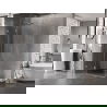 Mexen Lunar T лява врата душ кабина 130 x 70 cm, прозрачна, хром - 834T-130-070-01-00-L