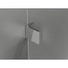 Mexen Lunar T ляво отваряща се душ кабина 135 x 70 см, прозрачна, хром - 834T-135-070-01-00-L