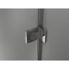 Mexen Lunar T ляво отваряща се душ кабина 135 x 70 см, прозрачна, хром - 834T-135-070-01-00-L
