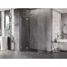 Mexen Lunar T ляво отваряща се душ кабина 135 x 70 см, прозрачна, хром - 834T-135-070-01-00-L