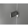 Mexen Lunar T душ кабина с отваряща се лява врата 140 x 70 см, прозрачна, хром - 834T-140-070-01-00-L