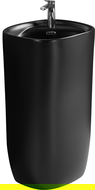 Стояща мивка Mexen Irma 50 x 46 см, черен мат - 26145170