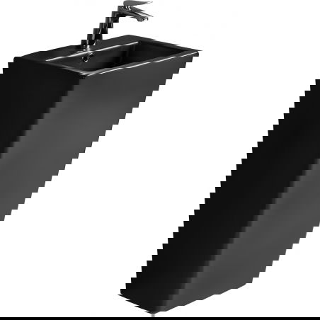 Mexen Liza самостоятелна мивка 44 x 38 см, черен мат - 26154470