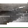 Mexen Lunar T лява душ кабина 135 x 70 см, прозрачна, бяла - 834T-135-070-20-00-L