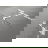 Mexen Lunar T лява душ кабина 135 x 70 см, прозрачна, бяла - 834T-135-070-20-00-L