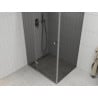 Mexen Roma душ кабина отваряемая 70 x 100 см, графит, хром - 854-070-100-01-40