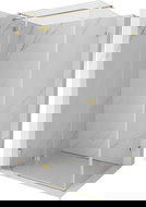 Mexen Lunar T душ кабина лява 140 x 70 см, прозрачна, златна - 834T-140-070-50-00-L