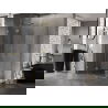 Mexen Lunar T душ кабина врата лява 125 x 80 см, прозрачна, златна - 834T-125-080-50-00-L
