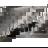 Mexen Lunar T кабина за душ левая 140 x 80 см, прозрачная, злато четка - 834T-140-080-55-00-L