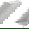 Mexen Lunar T лява врата на душ кабина 120 x 90 см, прозрачна, злато четкано - 834T-120-090-55-00-L