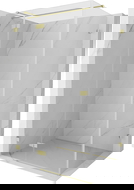 Mexen Lunar T лява отваряема душкабина 110 x 100 см, прозрачна, златна четка - 834T-110-100-55-00-L