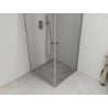 Mexen Roma Duo душ кабина отваряемая 90 x 90 см, прозрачна, хром - 854-090-090-02-00