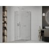 Mexen Roma Duo душ кабина отваряемая 90 x 90 см, прозрачна, хром - 854-090-090-02-00