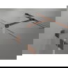 Mexen Lunar T душ кабина лява, 130 x 90 cm, прозрачен, розово злато - 834T-130-090-60-00-L