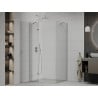 Mexen Roma душ кабина с отваряща се врата 85 x 80 см, прозрачна, хром - 854-085-080-01-00