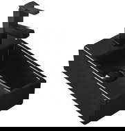 Mexen Inez дясна правоъгълна мивка 40 x 20 см, черен мат - 21484085R