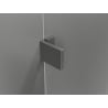 Mexen Lunar T лява отваряща се душ кабина 120 x 90 см, прозрачна, сив матов - 834T-120-090-66-00-L