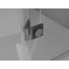 Mexen Lunar T лява отваряща се душ кабина 120 x 90 см, прозрачна, сив матов - 834T-120-090-66-00-L