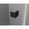 Mexen Lunar T душ кабина, отваряща се наляво 130 x 80 см, прозрачна, черна - 834T-130-080-70-00-L