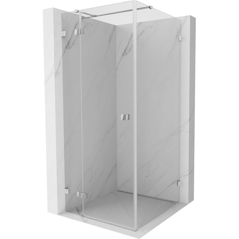 Mexen Lunar T кабина за душ лява 120 x 120 см, прозрачна, хром - 834T-120-120-01-00-L