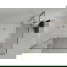 Mexen Roma душ кабина отваряем 120 x 100 см, прозрачен, хром + поддушово Flat - 854-120-100-01-00-4010