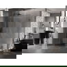 Mexen Lunar T душ кабина, лява 140 x 70 см, прозрачна, gun metal - 834T-140-070-95-00-L