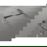 Mexen Lunar T душ кабина, лява 140 x 70 см, прозрачна, gun metal - 834T-140-070-95-00-L