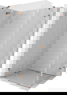 Mexen Lunar лява душ кабина 90 x 70 см, прозрачна, розово злато - 834-090-070-60-00-L