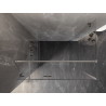 Mexen Lunar T лява еднокрилна душ кабина 130 x 120 см, прозрачна, четкан никел