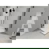 Mexen Roma Duo душ кабина отваряем 80 x 80 см, прозрачен, черен + под Shower Flat - 854-080-080-70-02-4010B