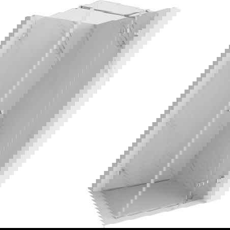 Mexen Lunar T душ кабина с панти, дясна, 110 x 110 см, прозрачно стъкло, хром - 834T-110-110-01-00-P