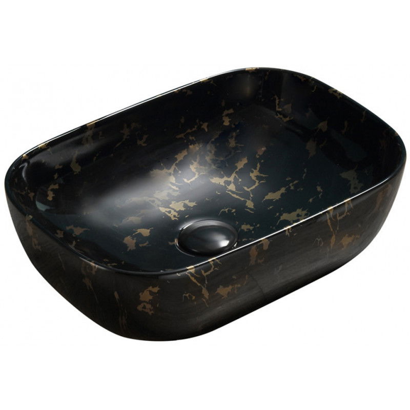 Mexen Rita кухненска мивка 45 x 32 см, черен камък - 21084594