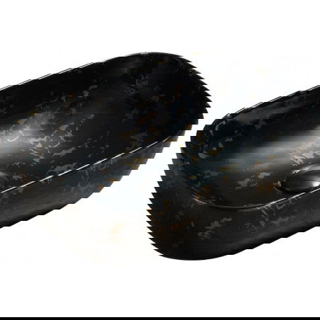 Mexen Rita кухненска мивка 45 x 32 см, черен камък - 21084594