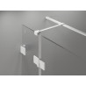 Mexen Lunar T душ кабина с отваряща се врата дясна 120 x 80 см, прозрачна, бяла