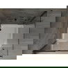 Mexen Omega душ кабина плъзгаща 100 x 100 см, прозрачна, черна + подстилка Flat, бяла - 825-100-100-70-00-4010B