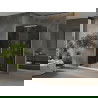 Mexen Omega душ кабина плъзгаща 100 x 100 см, графит, хром + поддон Flat, бял - 825-100-100-01-40-4010