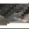 Mexen Omega плъзгаща се душ кабина 100 x 100 см, графит, хром + корито Flat, бяло - 825-100-100-01-40-4010