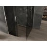 Mexen Omega плъзгаща се душ кабина 100 x 100 см, графит, хром - 825-100-100-01-40