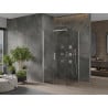 Mexen Omega плъзгаща се душ кабина 100 x 100 см, прозрачно, хром - 825-100-100-01-00