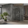 Mexen Omega плъзгаща душкабина 100 x 100 см, прозрачна, хром - 825-100-100-01-00