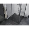 Mexen Apia плъзгаща се душ кабина 90 x 90 см, прозрачна, хром - 840-090-090-01-00