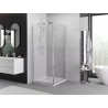 Mexen Exo-S плъзгаща се душ кабина 95 x 95 см, прозрачна, хром - 8151-095-095-01-00