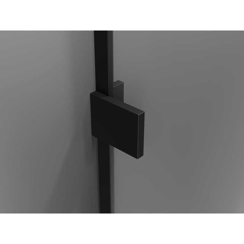 Mexen Lunar душ кабина плъзгаща се лява 80 x 70 см, прозрачна, черна - 834-080-070-70-00-L