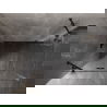 Mexen Lunar душ кабина отваряема лява 85 x 70 см, прозрачна, черна - 834-085-070-70-00-L