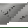 Mexen Lunar душ кабина лява 95 x 70 см, прозрачна, gun metal - 834-095-070-95-00-L